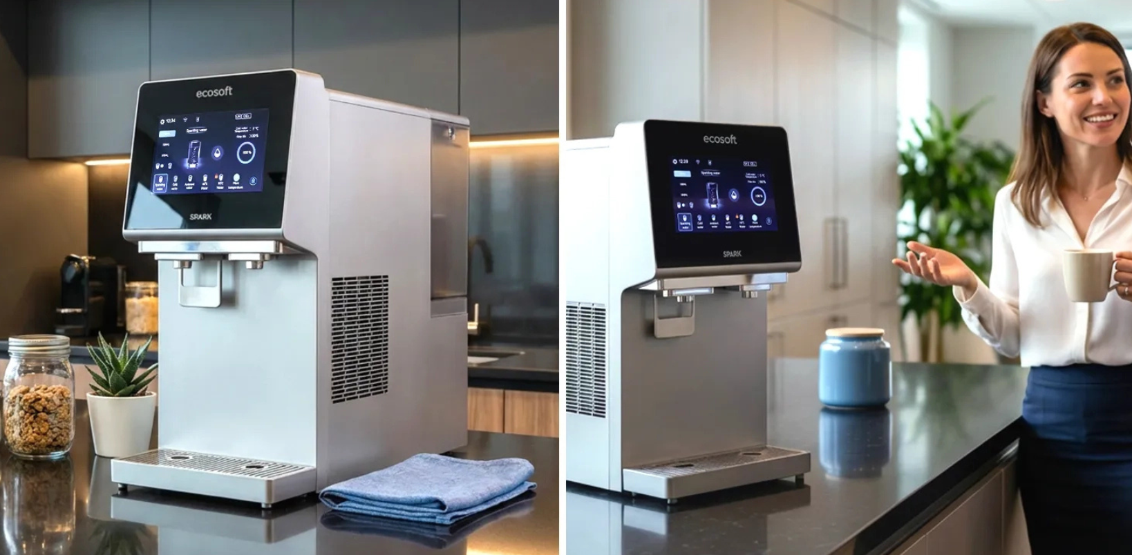 Ecosoft SPARK w&nbsp;nowoczesnej kuchni - design i&nbsp;funkcjonalność